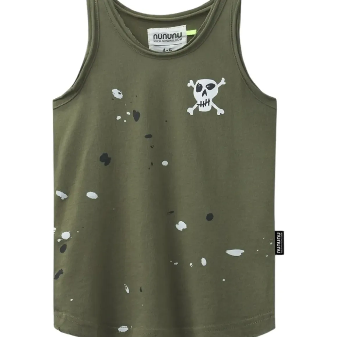 SKULL SPLATTER TANK TOP