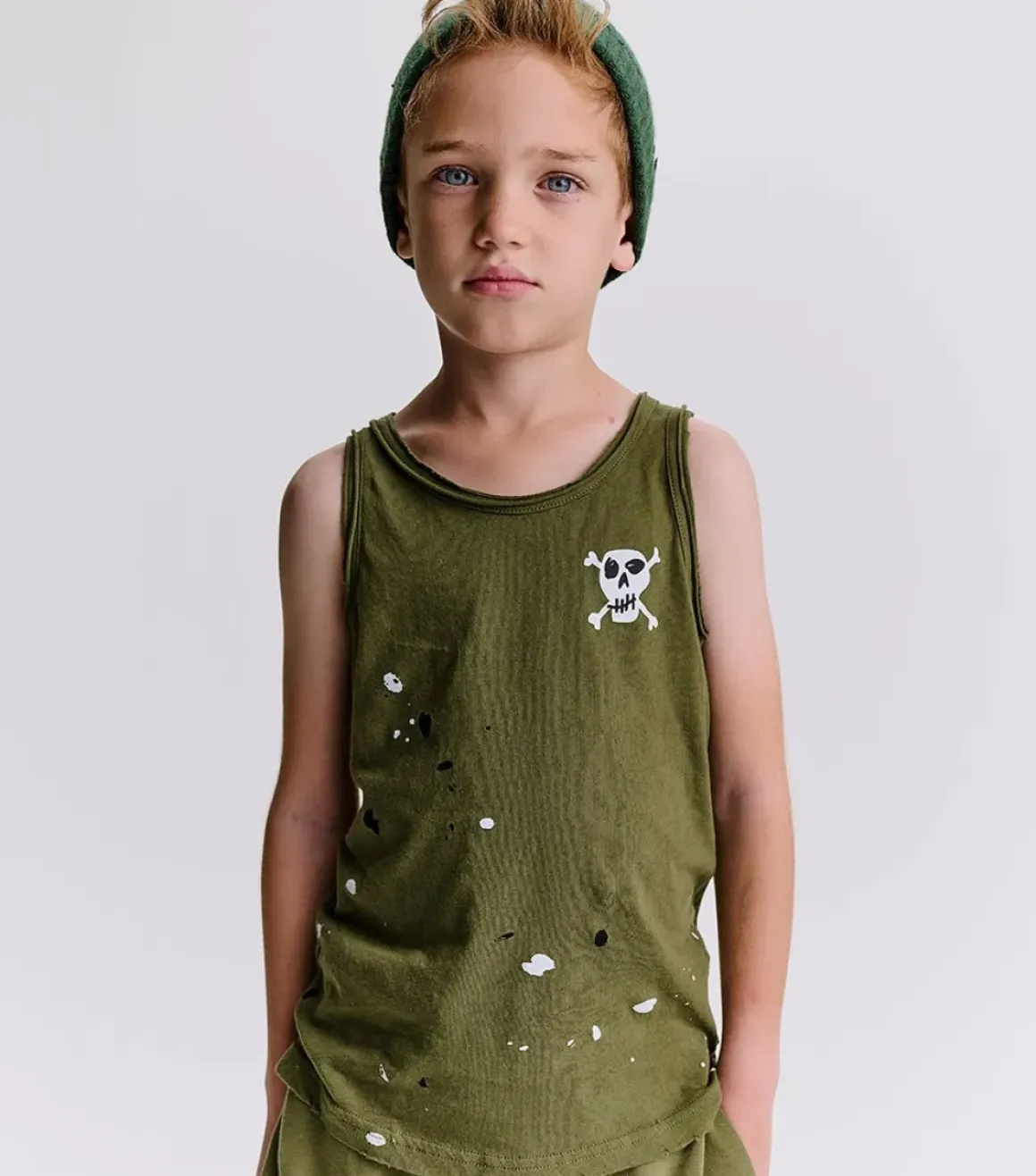 SKULL SPLATTER TANK TOP