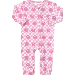 SMILE CHECKERED FOOTIE