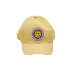 SMILE PATCH BASEBALL HAT