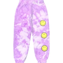 SMILEY TIE DYE SWEATPANTS