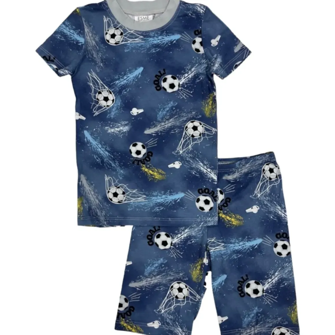 SOCCER TSHIRT AND BOXER SHORTS PJS