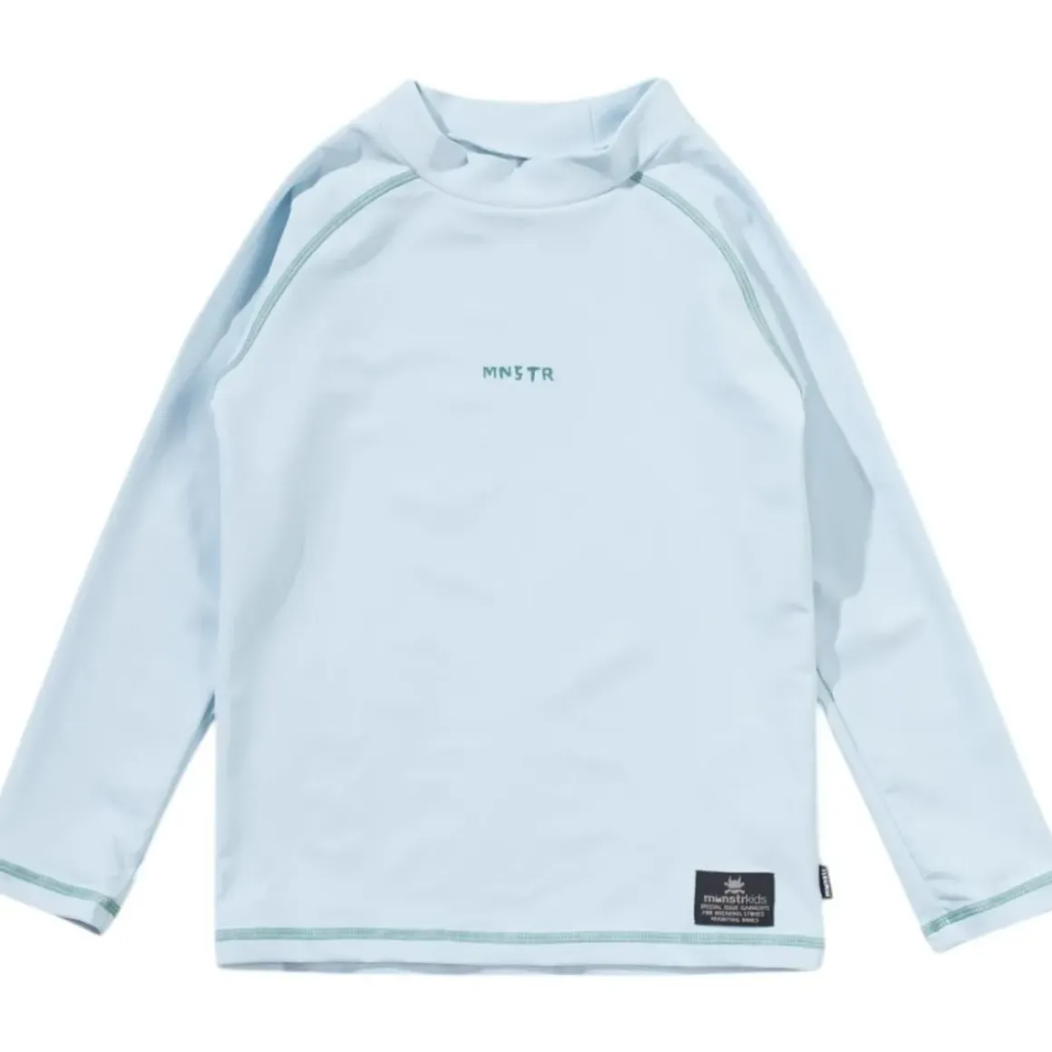SOLID LONG SLEEVE RASH GUARD
