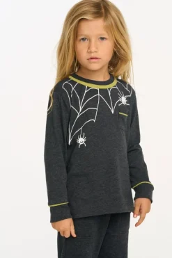 SPIDER WEB LONG SLEEVE TSHIRT