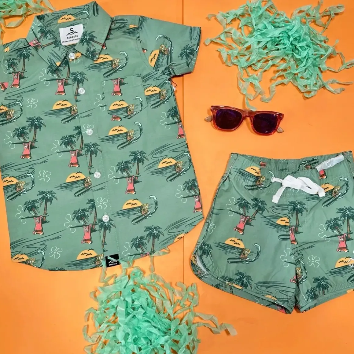 SPONGEBOB TROPICAL SWIM TRUNKS