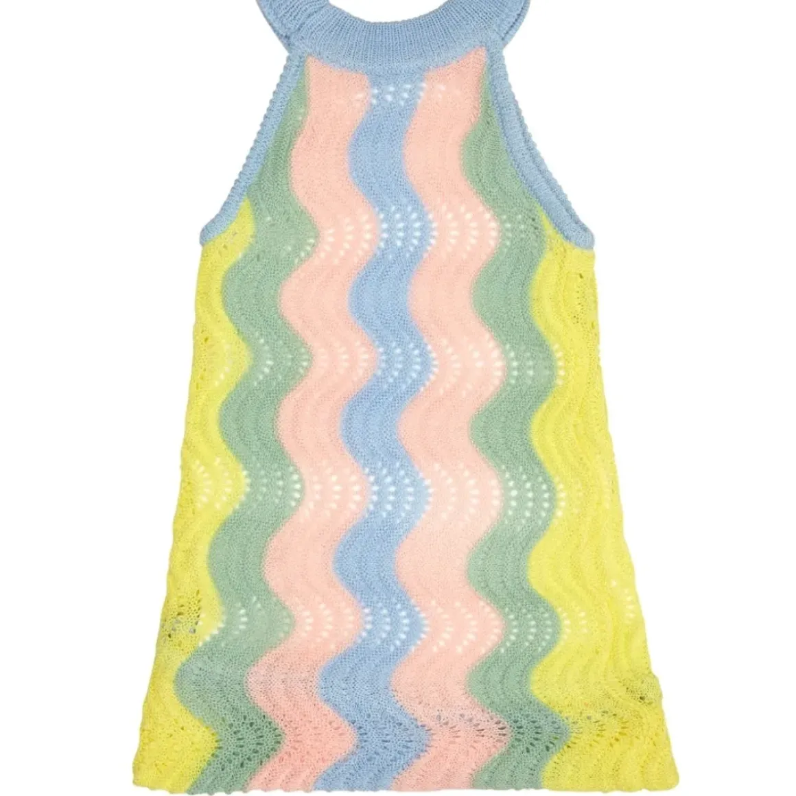 ST BARTH SWIRL CROCHET DRESS