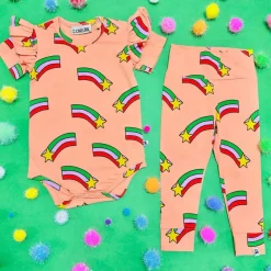 STAR RUFFLED ONESIE