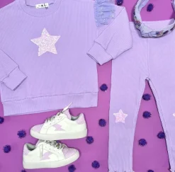 STAR SWEATSHIRT AND LEGGINGS SET