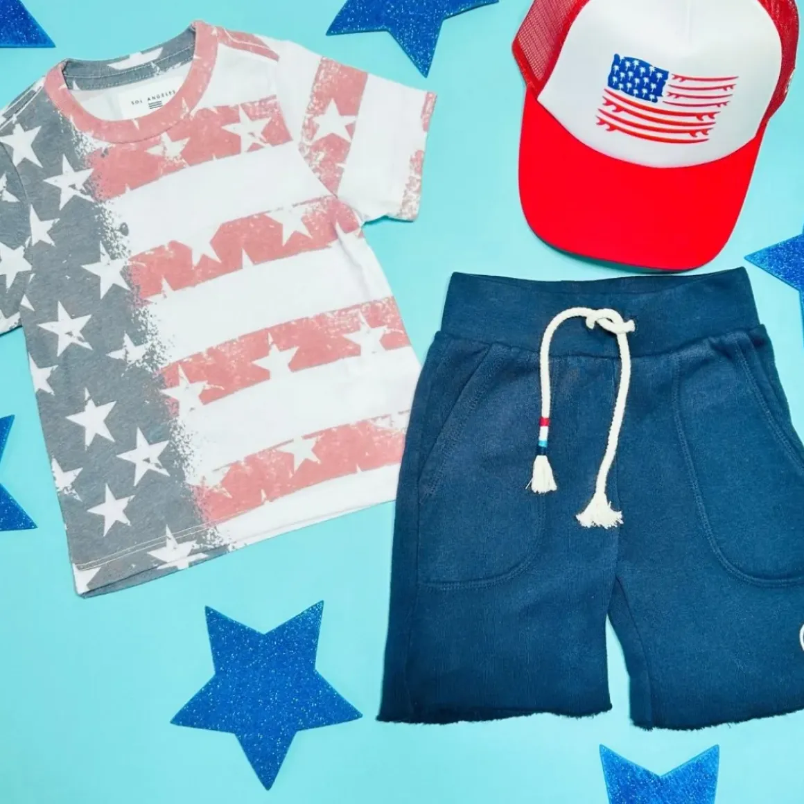 STARS AND STRIPES TSHIRT