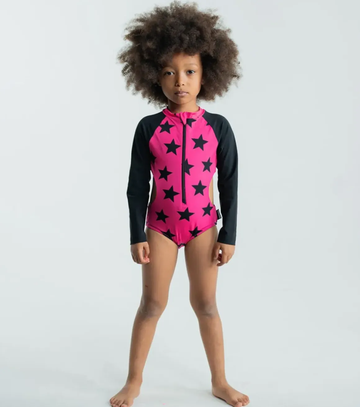 STARS CUT OUT ONE PIECE SWIMSUIT