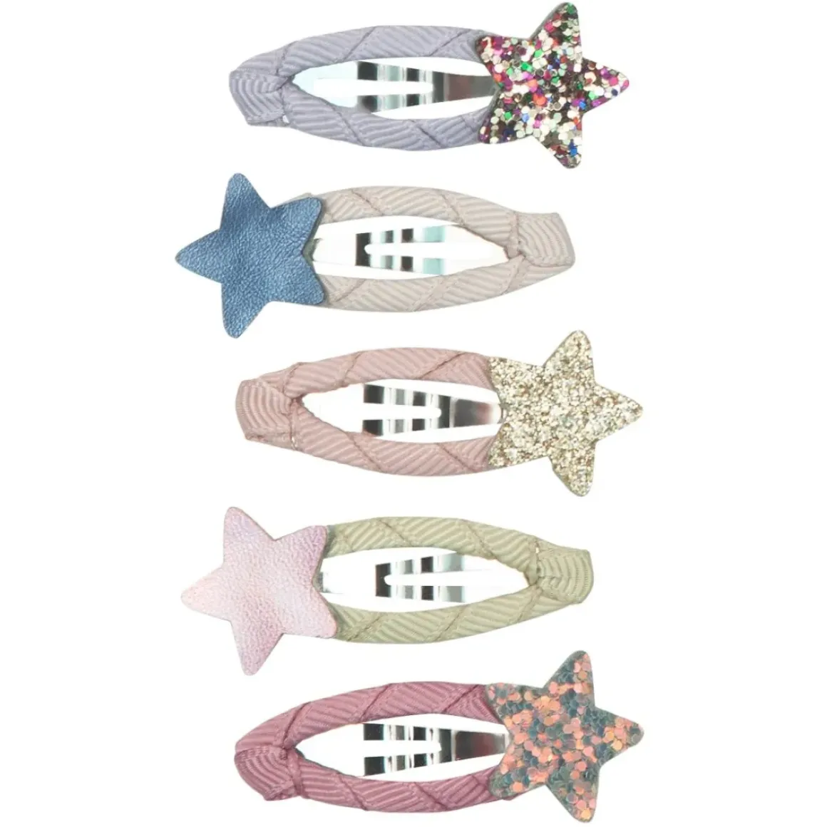 STARS ZIGGY CLIPS (SET OF 5)