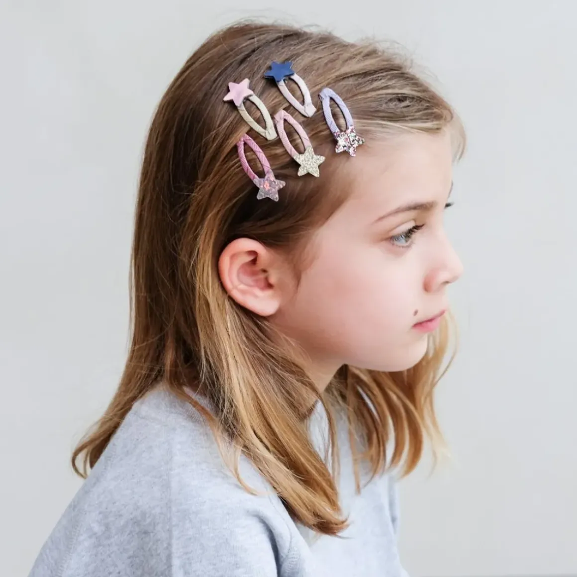 STARS ZIGGY CLIPS (SET OF 5)