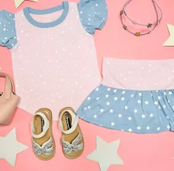 STARZ COLORBLOCK SKIRT W/ SHORTS