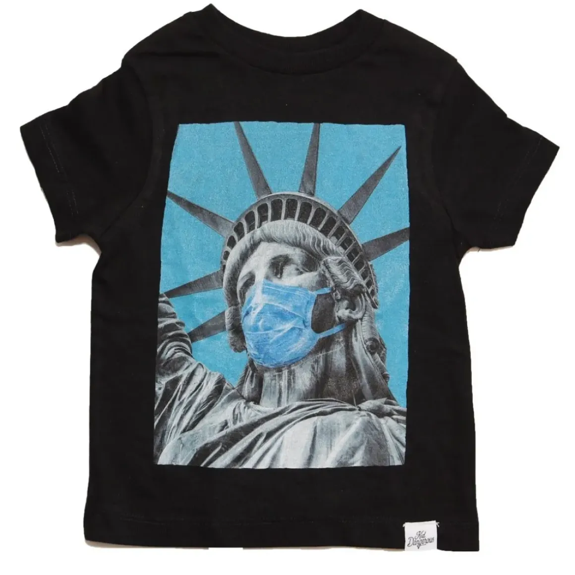 STATUE OF LIBERTY MASK TSHIRT