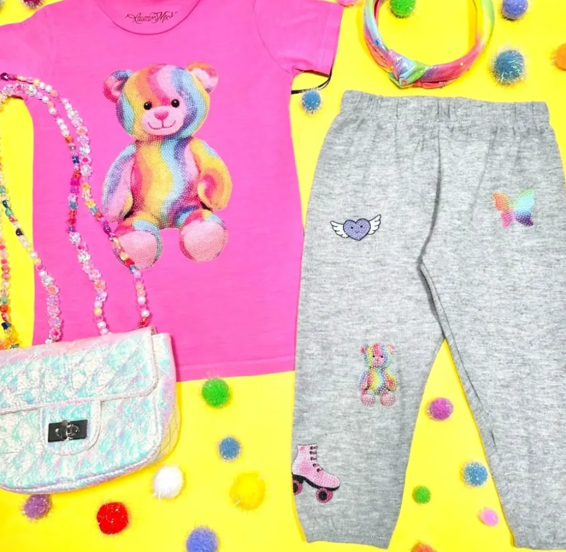 STICKER BEANS SWEATPANTS