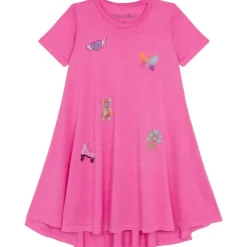 STICKER BEANS SWING DRESS