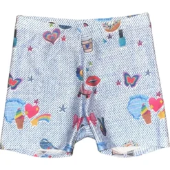 STICKERBEANS X TEREZ BIKER SHORTS