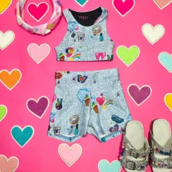 STICKERBEANS X TEREZ BIKER SHORTS