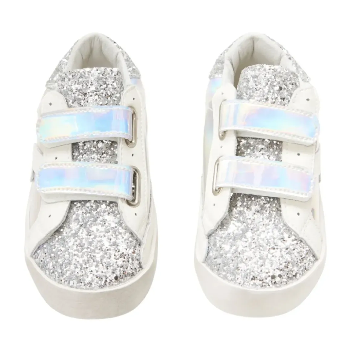 STORMI IRIDESCENT VELCRO SNEAKERS