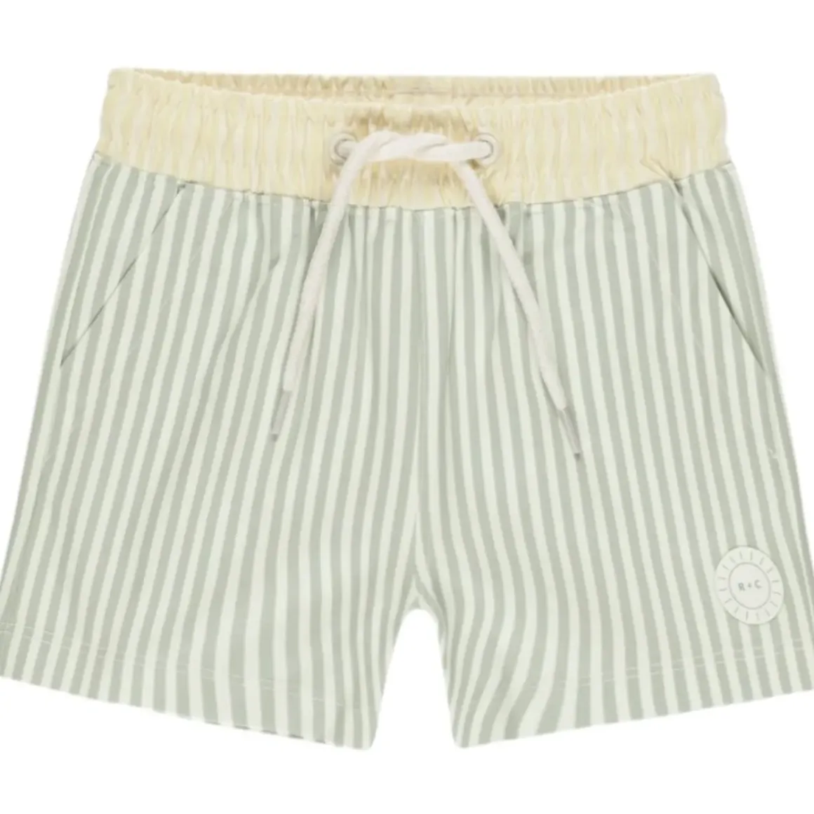 STRIPE SWIM TRUNKS
