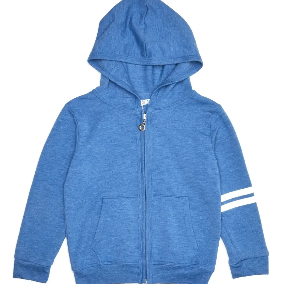 STRIPE ZIP UP HOODIE
