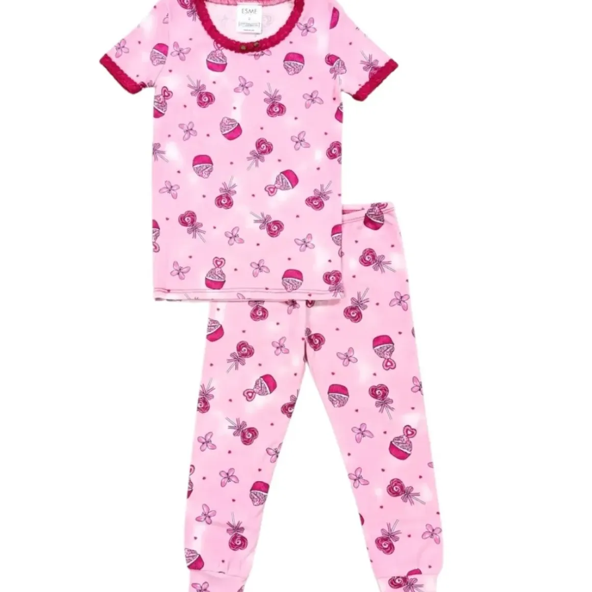 SUGAR RUSH SHORT SLEEVE AND LEGGINGS PJS