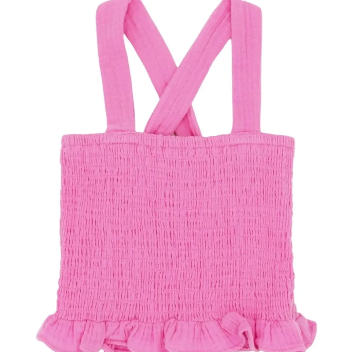 SUNDAZE SMOCKED TANK TOP