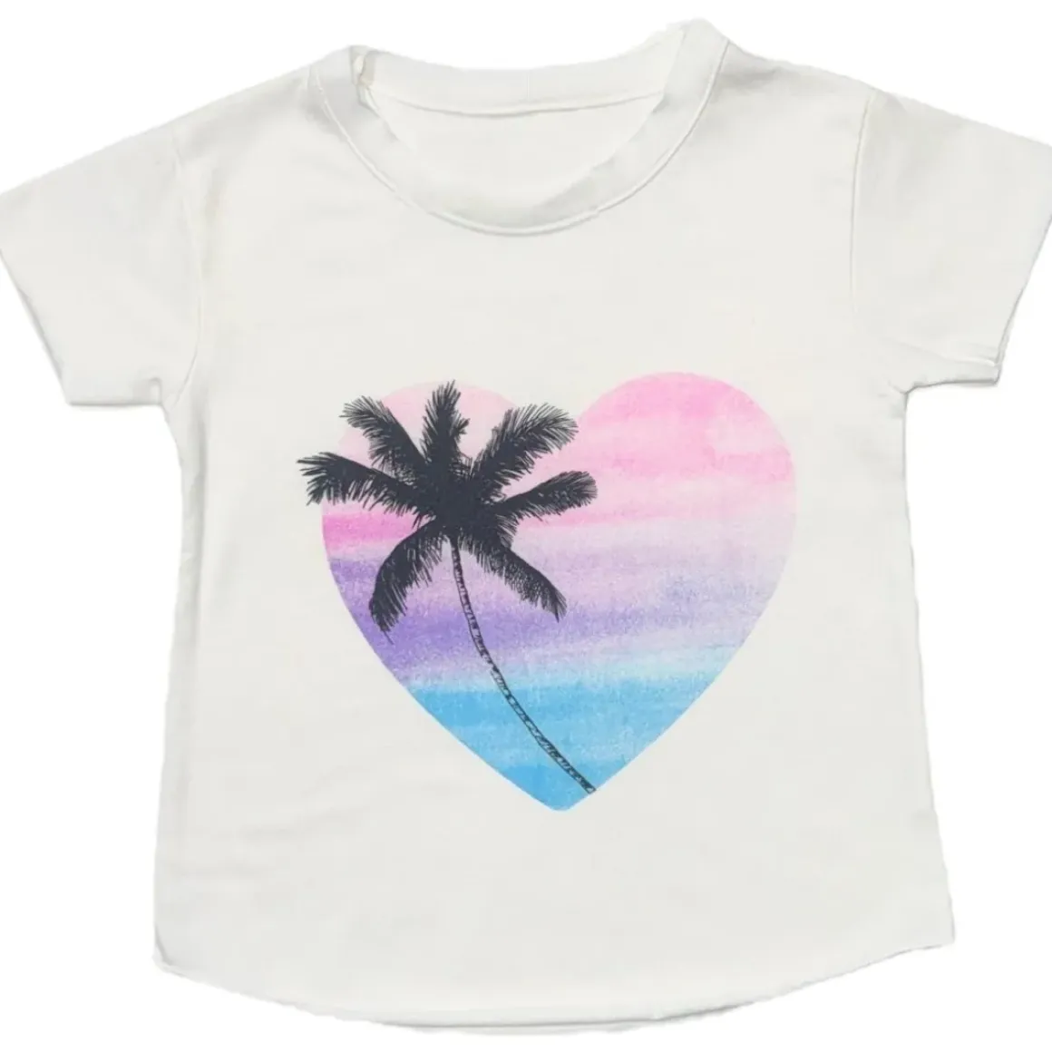 SUNSET PALM TREE TSHIRT