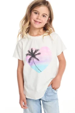 SUNSET PALM TREE TSHIRT