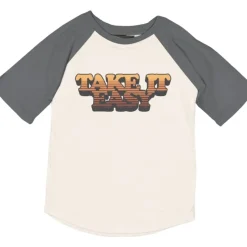 TAKE IT EASY RAGLAN TSHIRT