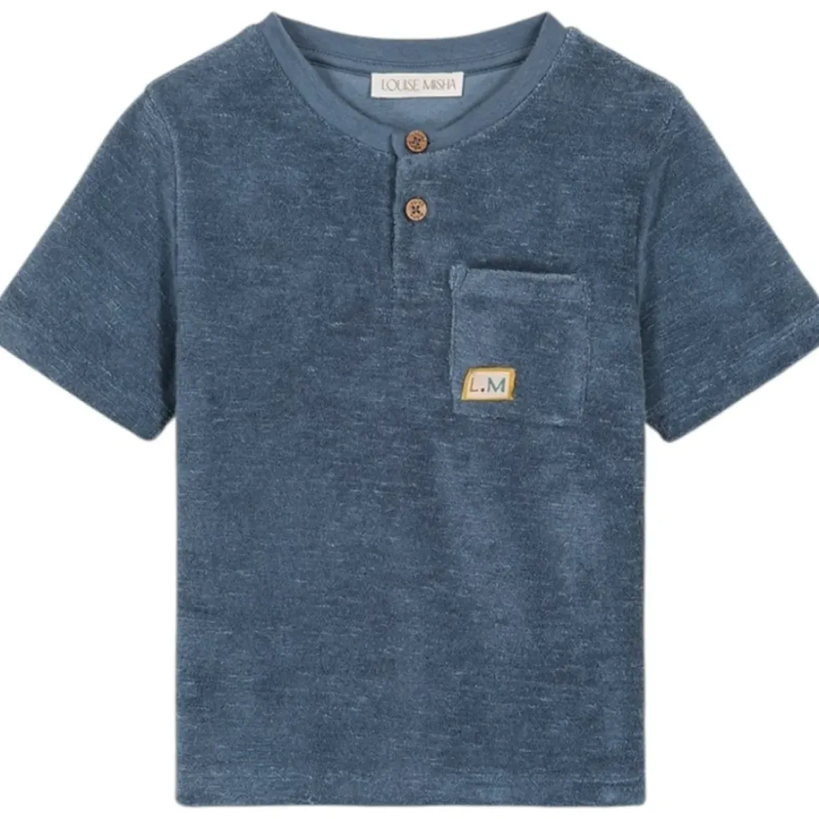 TAZO TERRY HENLEY TOP