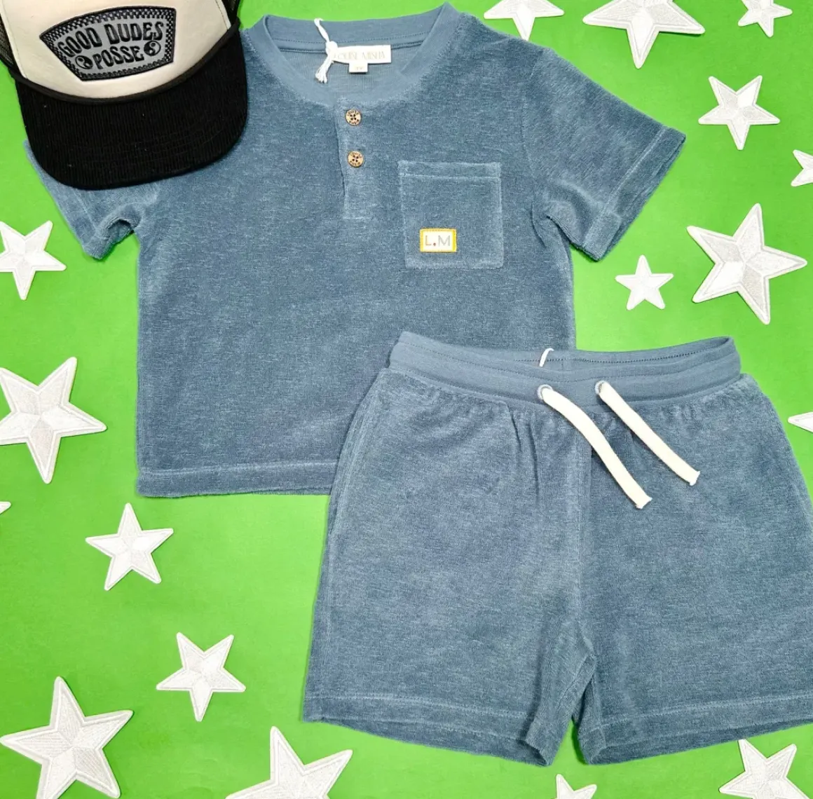 TAZO TERRY HENLEY TOP