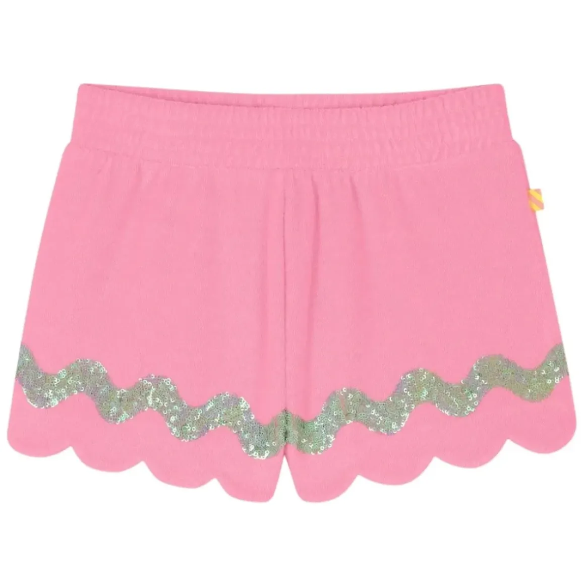 TERRY SCALLOP SHORTS