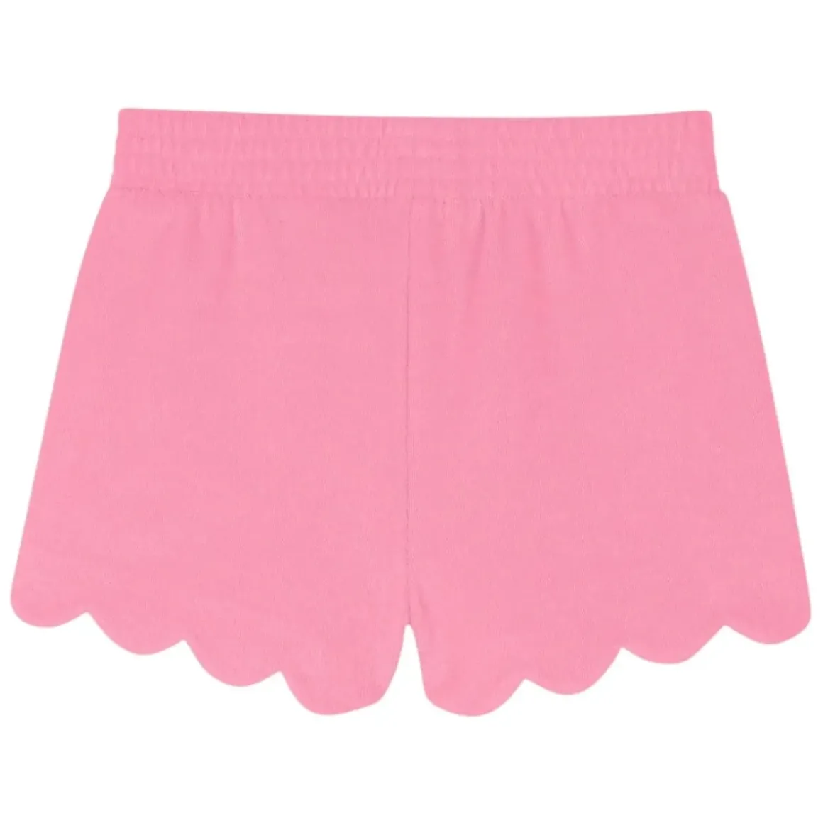 TERRY SCALLOP SHORTS