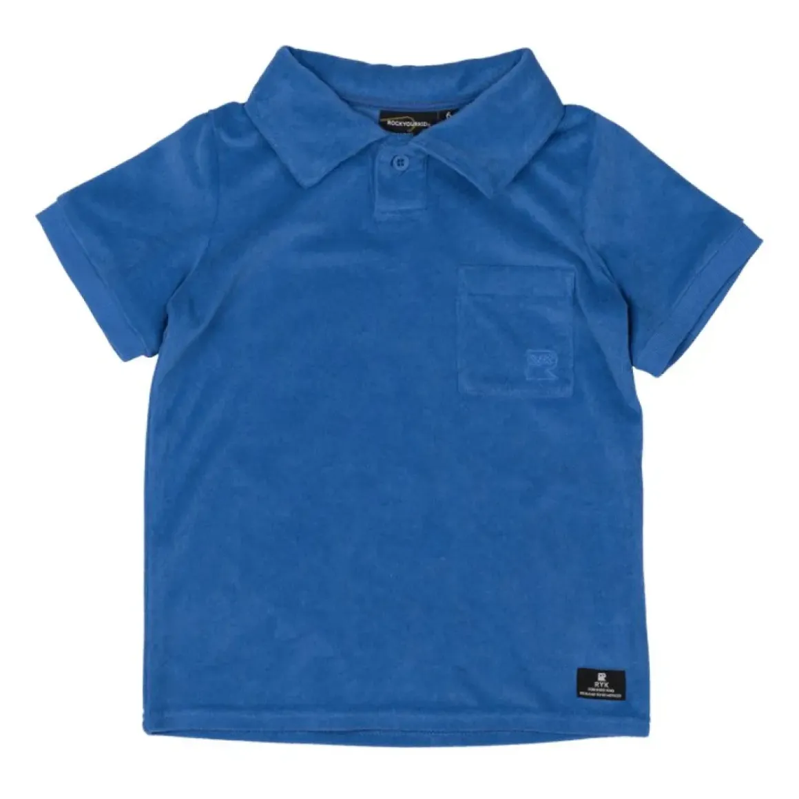TERRY TOWEL POLO TSHIRT