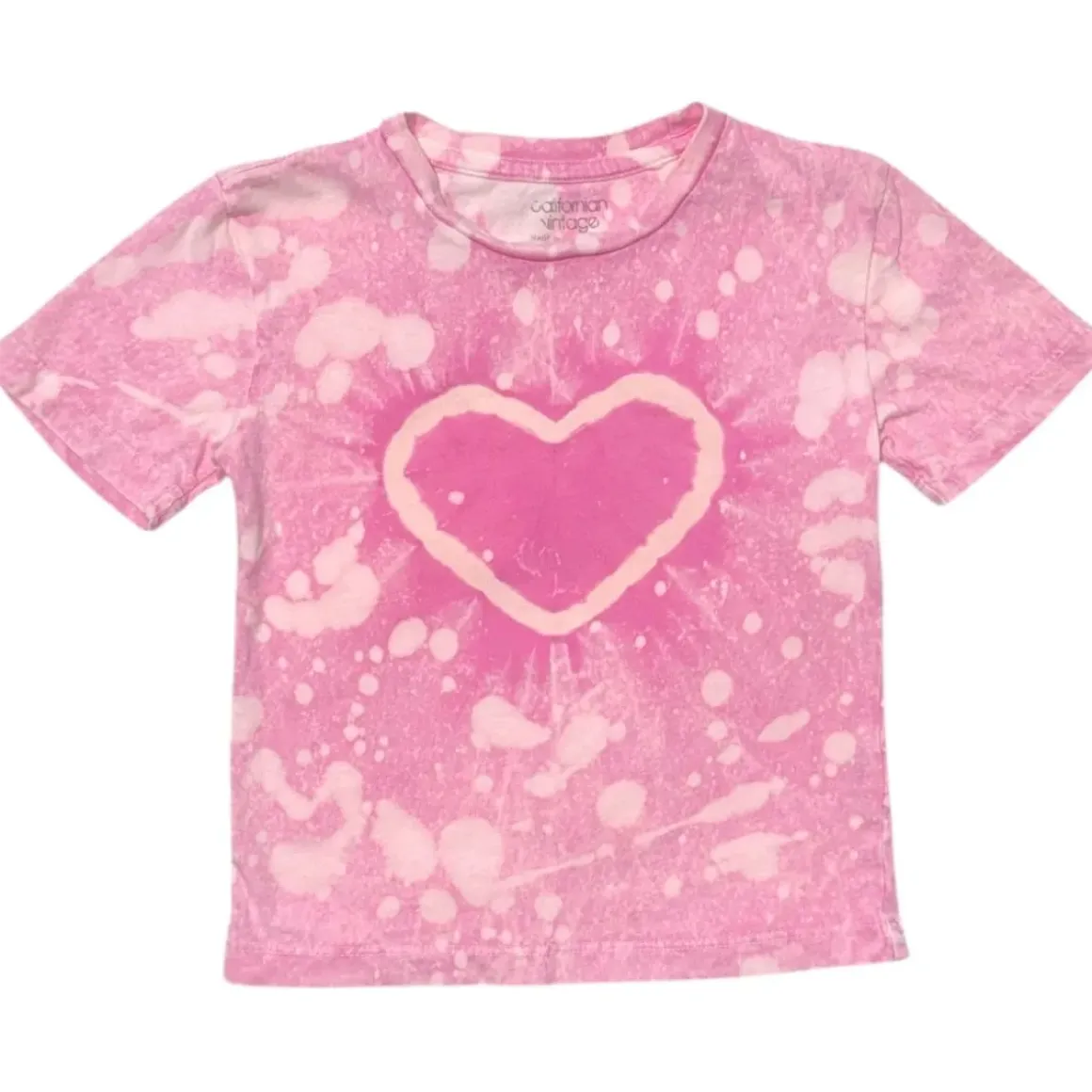 TIE DYE HEART TSHIRT