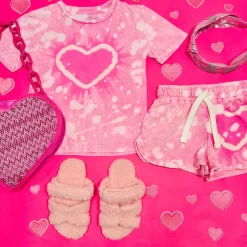 TIE DYE HEART TSHIRT