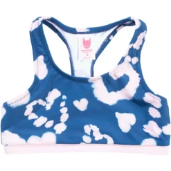 TIE DYE HEARTS SOUL SPORTS BRA TOP