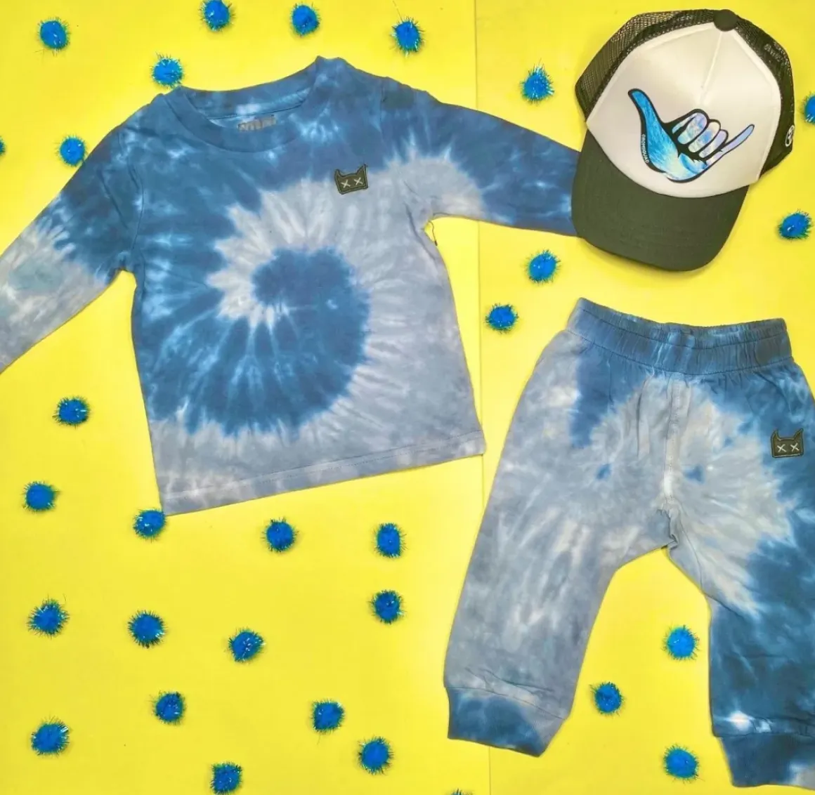TIE DYE LENNY LONG SLEEVE TSHIRT