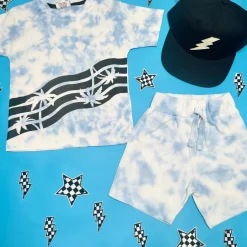 TIE DYE SHORTS