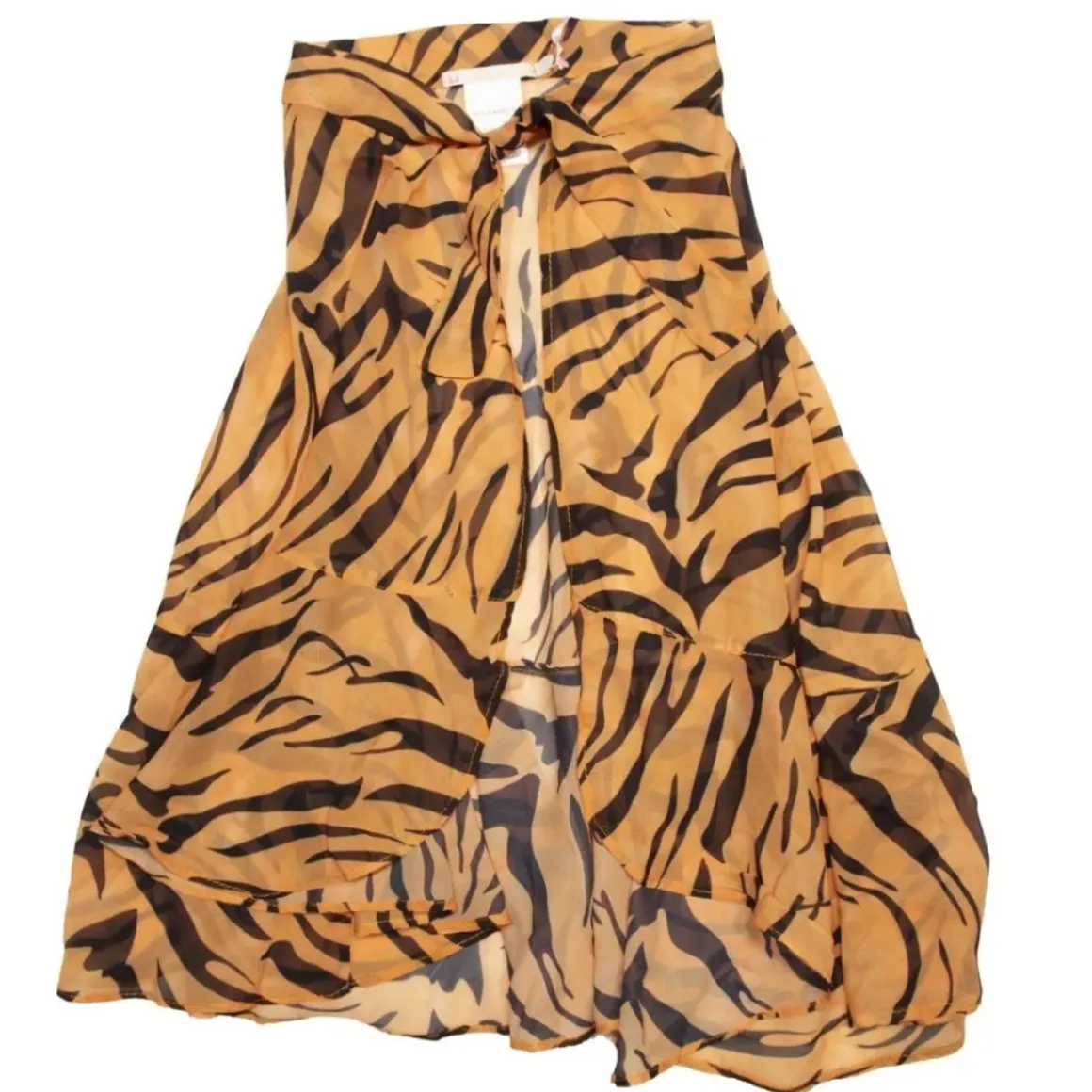 TIGER COVER UP WRAP SKIRT