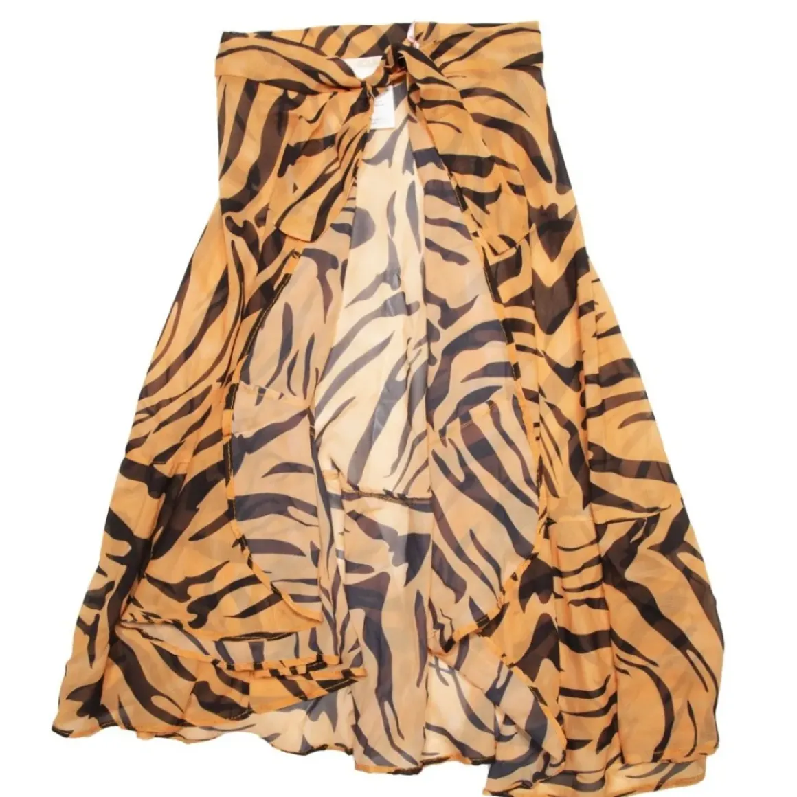 TIGER COVER UP WRAP SKIRT