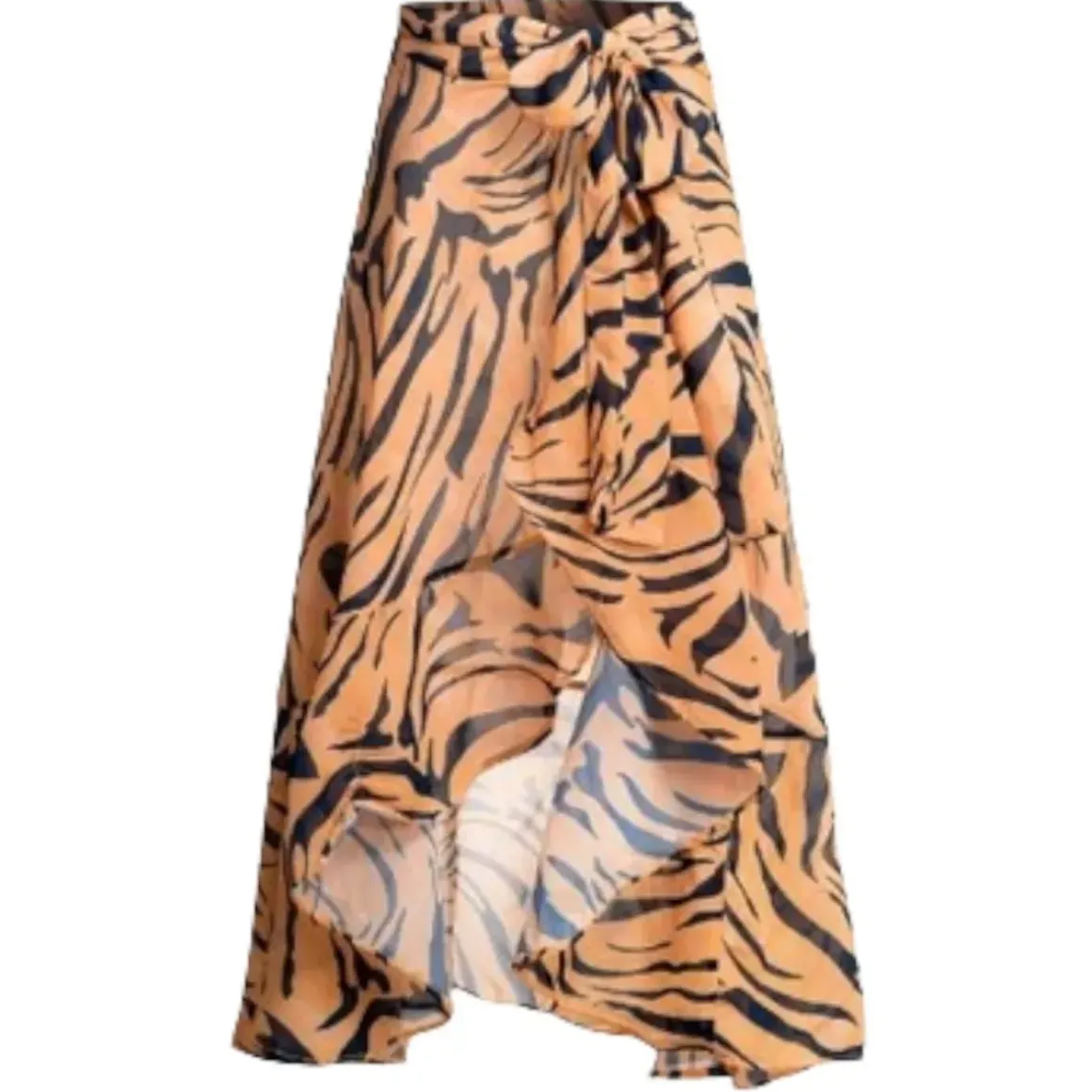 TIGER COVER UP WRAP SKIRT