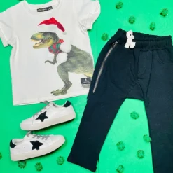 T-REX XMAS TSHIRT