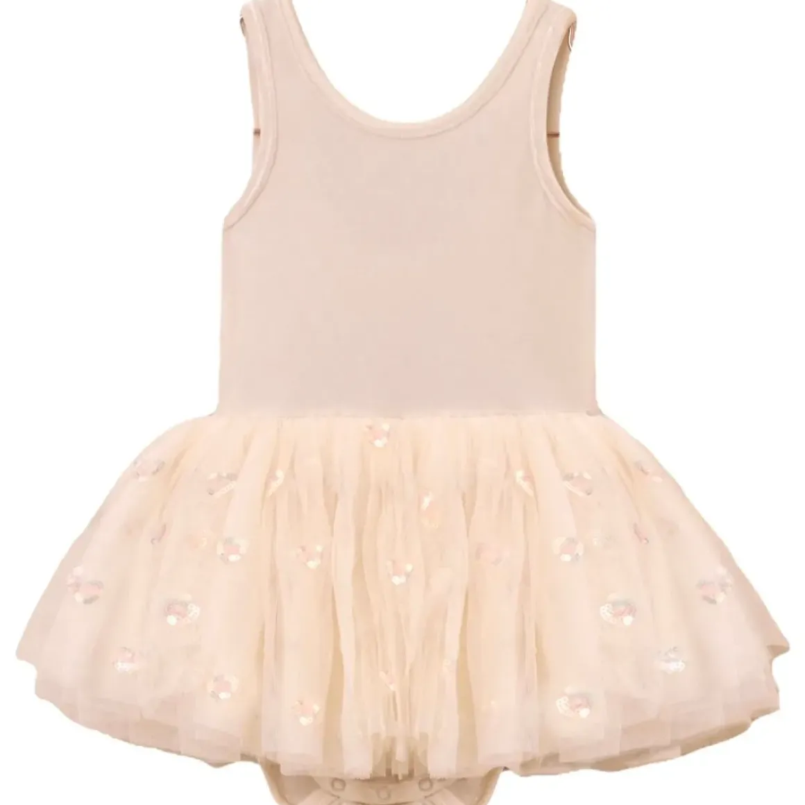 TULLA SEQUIN HEARTS TUTU DRESS