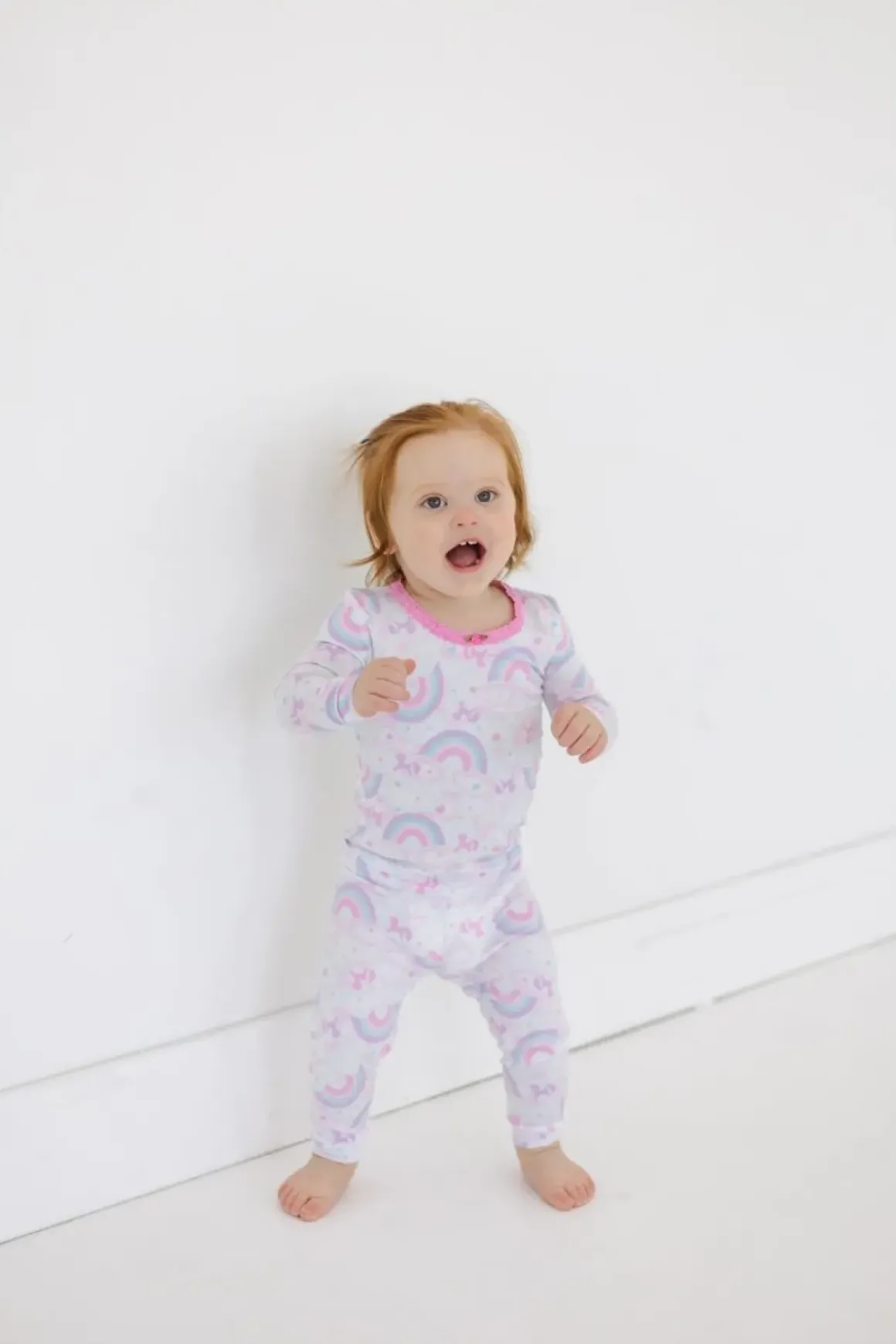 UNICORN RAINBOW LONG SLEEVE PJS