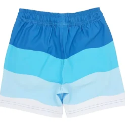 WAVES STRIPE SWIM TRUNKS