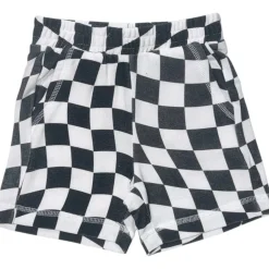 WAVY CHECKERED SHORTS