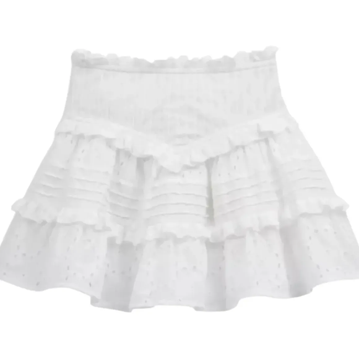 WILLOW EYELET LACE SKIRT