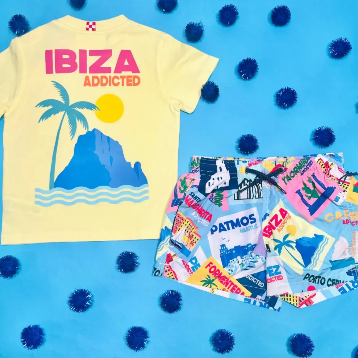 WISH YOU WERE HERE SWIM TRUNKS